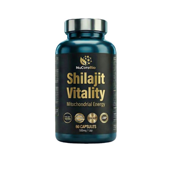 Private Label Shilajit Extract Capsules with Cordyceps & Ashwagandha KSM-66 | Custom Nootropic Supplement OEM/ODM | High Fulvic Acid Mitochondrial Energy Formula for Vitality & ATP Support