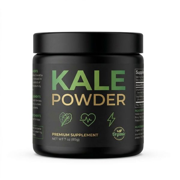 Bulk Organic Kale Powder OEM/ODM | Pure Superfood Green Juice Extract | Private Label Nutrient-Dense Supplement | High Flowability for Smooth Blending | Lab-Tested Vegan Detox Formula | US Stock 2-5 Days Delivery | Low MOQ B2B Supplier