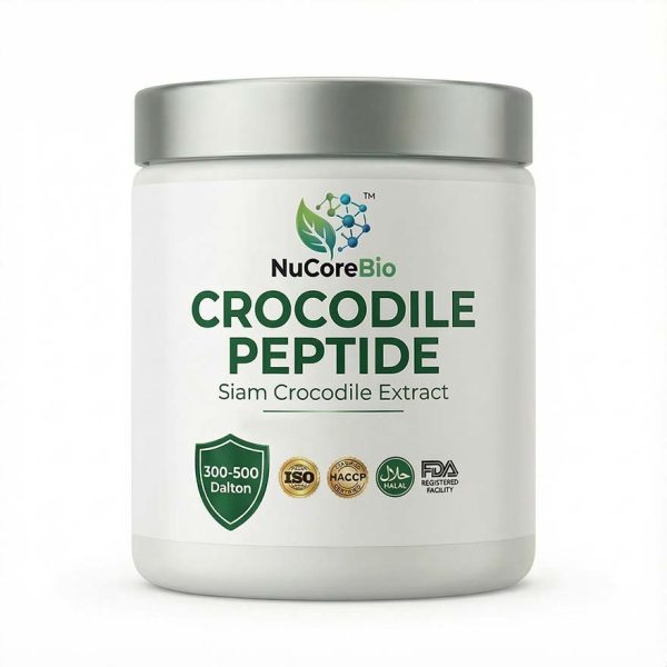 Bulk Crocodile Peptide Powder OEM/ODM | 300-500 Da Small Molecule Siam Crocodile Extract for Immunity & Bio-Repair |Crocodile Protein Peptide
