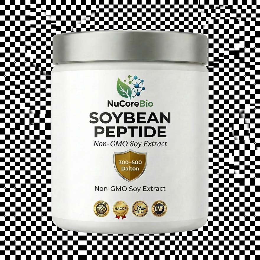Bulk Soybean Peptide Powder | Small Molecule 300-500 Da Non-GMO Soy Protein Hydrolysate | Private Label Supplement OEM/ODM Supply | Soybean  Protein Peptide - Image 7