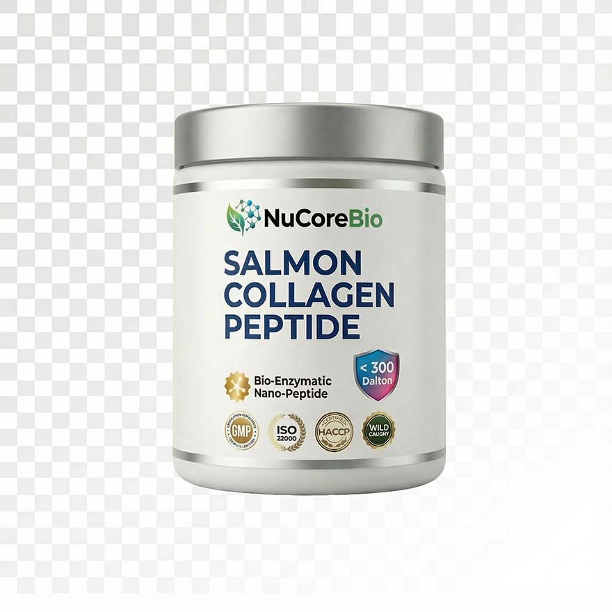 Bulk Salmon Collagen Peptide Powder | <300 Da Nano-Oligopeptide for Supplement OEM/ODM | Pure Marine Protein Hydrolysate, Wild-Caught, Bio-Enzymatic Extraction | GMP/ISO Certified Factory Direct Supply for Health Brands & Formulators - Image 7