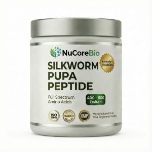 Bulk Pure Silkworm Pupa Peptide Powder | 400-600 Dalton Small Molecule Amino Acids | Immune System & Liver Health Support | Premium Fat-Free Insect Protein | OEM/ODM Supply | Silkworm Pupa  Protein Peptide - Image 7