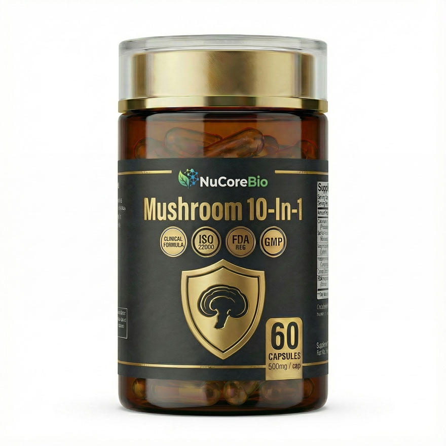 Mushroom Complex Supplement with Spleen Peptide | OEM/ODM Private Label Nootropic | ISO & GMP Certified Bulk Capsules Manufacturer - Image 7