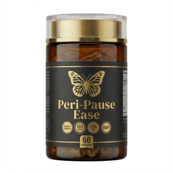 Peri-Pause Ease Soy Oligopeptide Supplement OEM/ODM: Natural Menopause Relief with Black Cohosh & GABA | Stop Hot Flashes, Night Sweats, Hormone Balance | Private Label Supplement Manufacturing, Low MOQ, FDA Regulated
