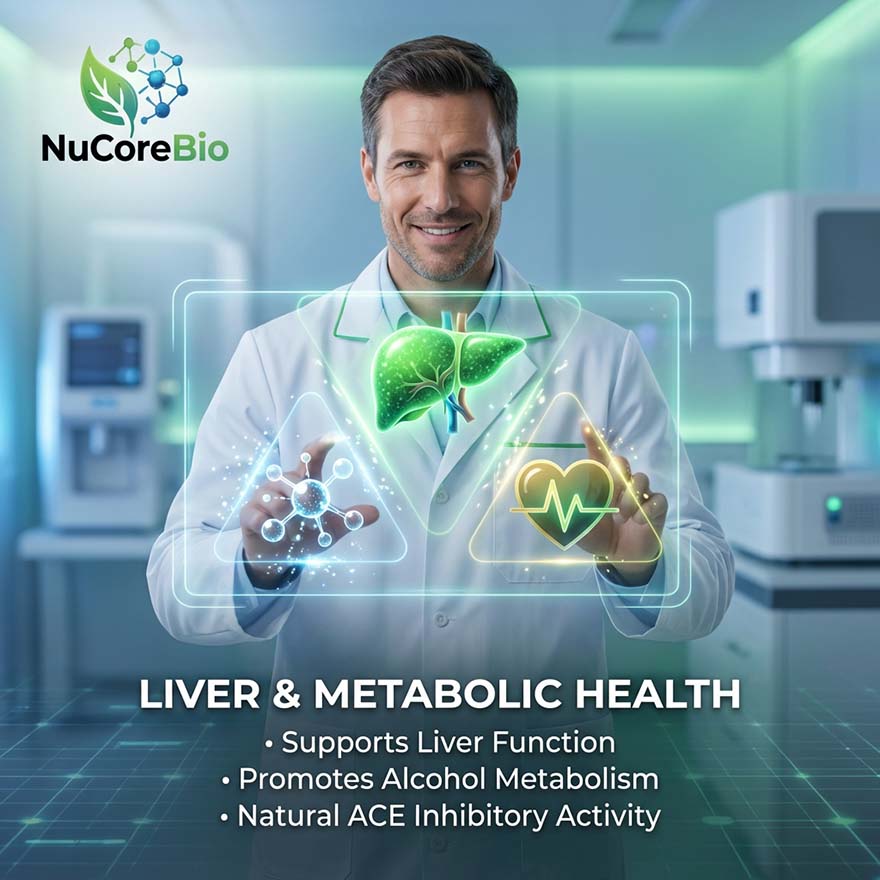 Bulk Corn Oligopeptide Powder | 300-500 Da Small Molecule Corn Peptides for Liver Health | Non-GMO Plant Protein OEM ODM Supply - Image 4