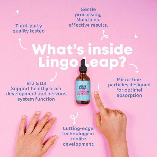 Private Label Kids Zeolite Drops with Vitamin B12 D3 - Speech Support & Brain Health Supplement - OEM/ODM Pediatric Manufacturer