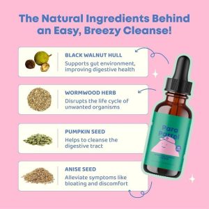 Private Label Kids Intestinal Support Drops - Liquid Wormwood & Black Walnut Supplement - OEM/ODM Pediatric Digestive Health Manufacturer - Image 3