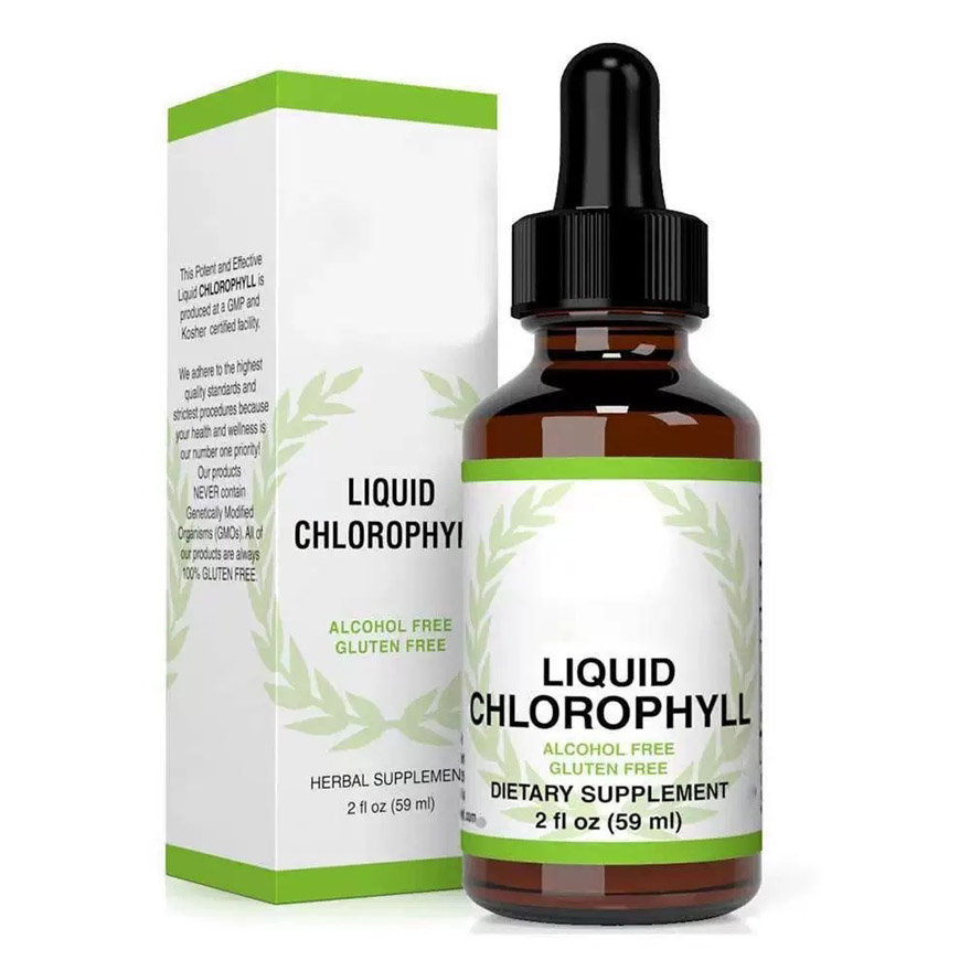 Private Label Liquid Chlorophyll Drops 50mg - Natural Energy & Internal Deodorant - OEM/ODM Detox & Skin Health Supplement Factory - Image 4