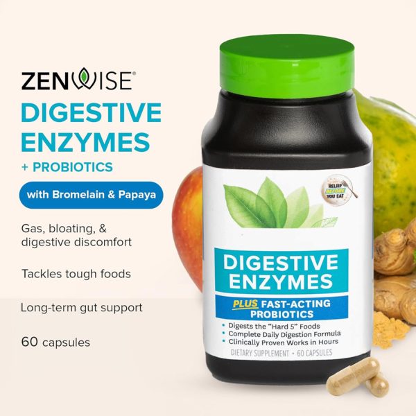 Private Label Digestive Enzymes with Probiotics & Bromelain - Gut Health Supplement OEM/ODM - High-Potency Daily Digestion Factory