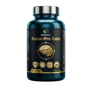 NuCoreBio Private Label Focus-Pro Calm: Premium Brain Health Supplement with Huayan Bio-Peptide & L-Theanine | High-Profit Nootropic ODM/OEM Solution, Low MOQ, GMP Certified Nootropic Capsules for Focus & Anxiety Relief - Image 7