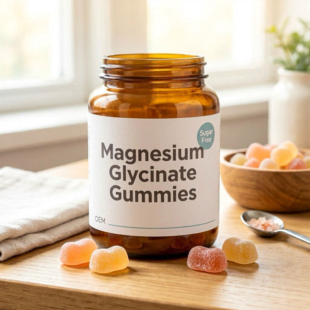 sugar free magnesium glycinate gummies oem
