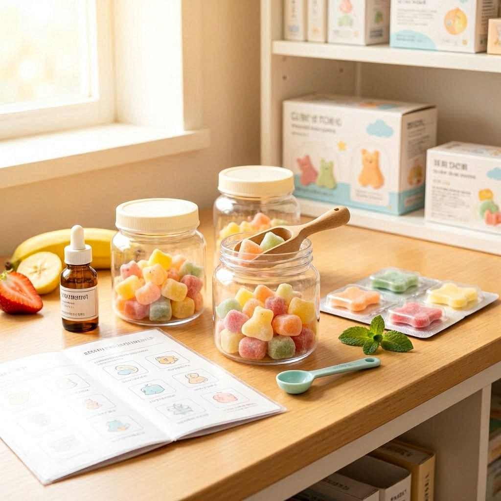 Peptide and Pediatric Gummy Formulations