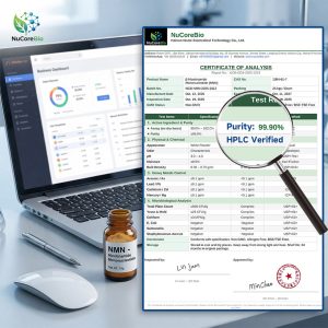 Pure NMN Powder 99.9% Bulk | Bioactive Peptides Custom Formula | US Stock Ready to Ship | OEM/ODM Private Label Supplement Manufacturer | HPLC Verified & GMP Certified | Fast 3-Day Delivery - Image 3