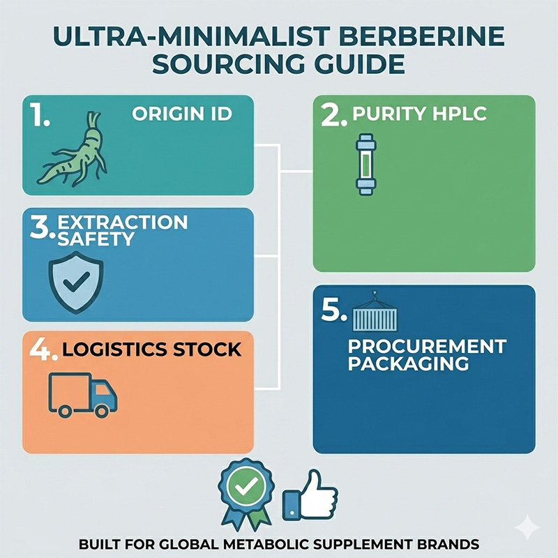 Berberine for Metabolic Health: The Complete 2026 B2B Sourcing Guide