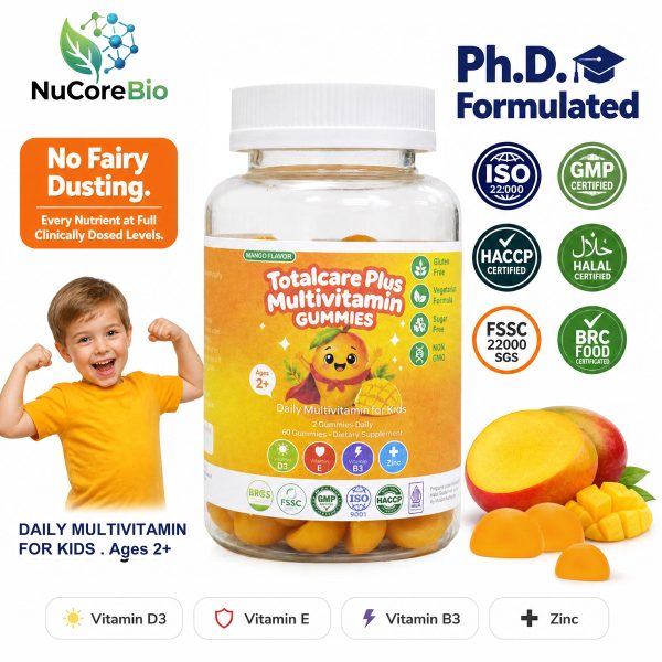 Custom Sugar-Free Active Peptide Multivitamin Kids Gummies: Low MOQ Supplement OEM/ODM B2B Solutions