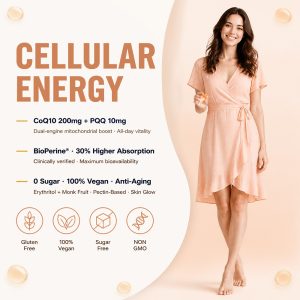 Private Label CoQ10 PQQ Collagen Peptide Gummies OEM: Bulk Anti-Aging Skin Beauty Supplement Manufacturer - Image 3