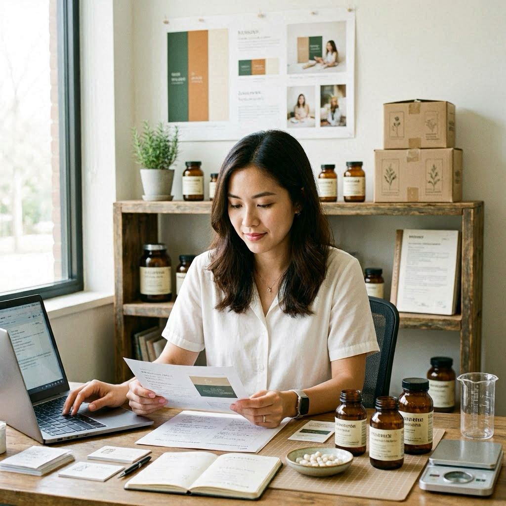 How to Start a Supplement Brand