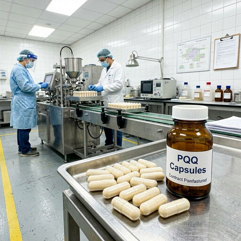PQQ Capsules Contract Manufacturing