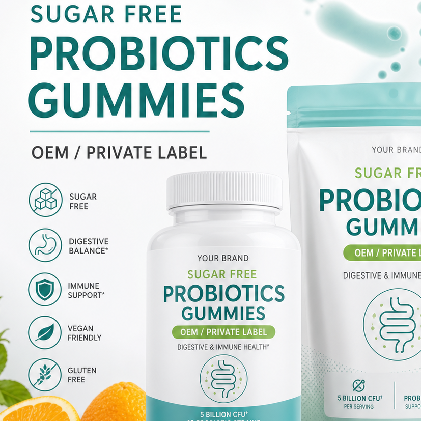 sugar free probiotics gummies oem