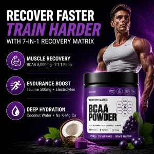 BCAA amino acid powder grape flavor private label product detail 2