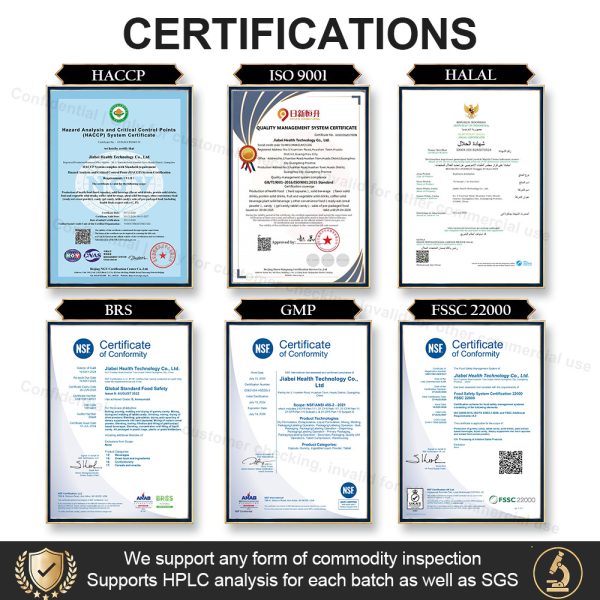 Urinary tract support gummies OEM certificate and quality documentation reference