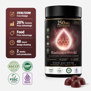 Bulk Glutathione Collagen Gummies Private Label | Custom Bioactive Peptide Supplement OEM/ODM - Image 2