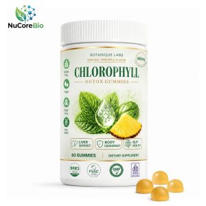 OEM/ODM 5-in-1 Chlorophyll Detox Gummies Bulk | Private Label Active Peptide Supplement Manufacturer
