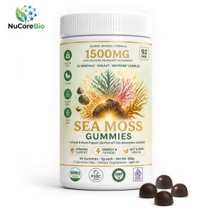 Private Label Irish Sea Moss Shilajit Gummies Bulk | Custom Mineral Formula Supplement Manufacturer