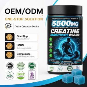 Bulk Creatine Gummies for Private Label | Sports Nutrition Supplement Contract Manufacturer OEM - Image 2