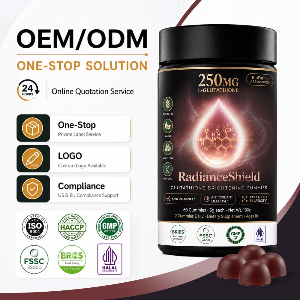 Bulk Glutathione Collagen Gummies Private Label | Custom Bioactive Peptide Supplement OEM/ODM - Image 3