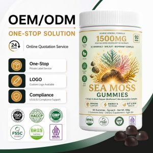 Private Label Irish Sea Moss Shilajit Gummies Bulk | Custom Mineral Formula Supplement Manufacturer - Image 3