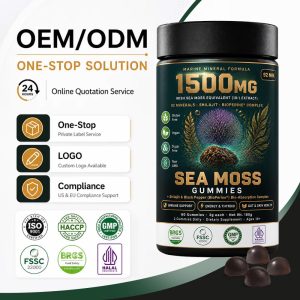 OEM Active Peptide Sea Moss Shilajit Gummies Bulk | Custom Mineral Supplement Contract Manufacturer - Image 3
