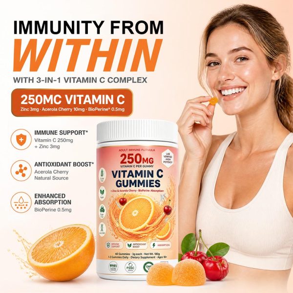 Private Label Active Peptide & Vitamin C Gummies | Custom Formulation Bulk OEM, Low MOQ 500