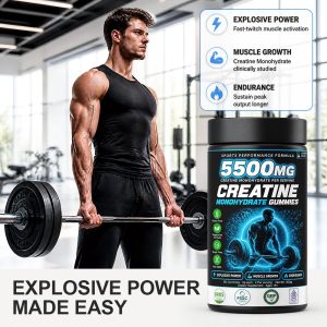 Bulk Creatine Gummies for Private Label | Sports Nutrition Supplement Contract Manufacturer OEM - Image 5