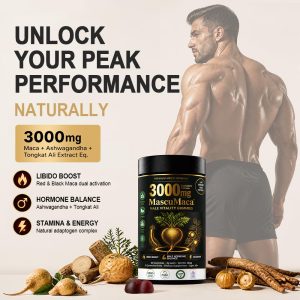 Private Label Maca Tongkat Ali Gummies | Factory Direct Male Supplement OEM Customization - Image 5