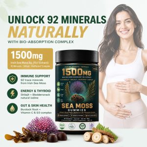 OEM Active Peptide Sea Moss Shilajit Gummies Bulk | Custom Mineral Supplement Contract Manufacturer - Image 5