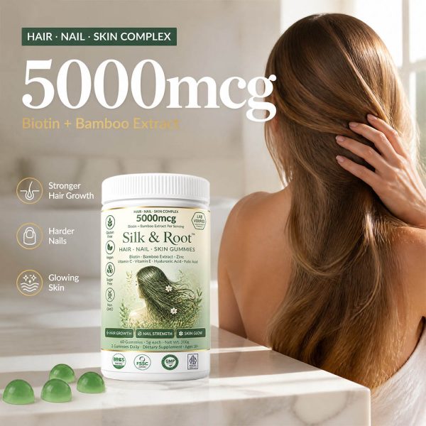 Private Label Biotin Hair Growth Gummies | Custom Skin Peptide Supplement OEM/ODM | Low MOQ Collagen Beauty