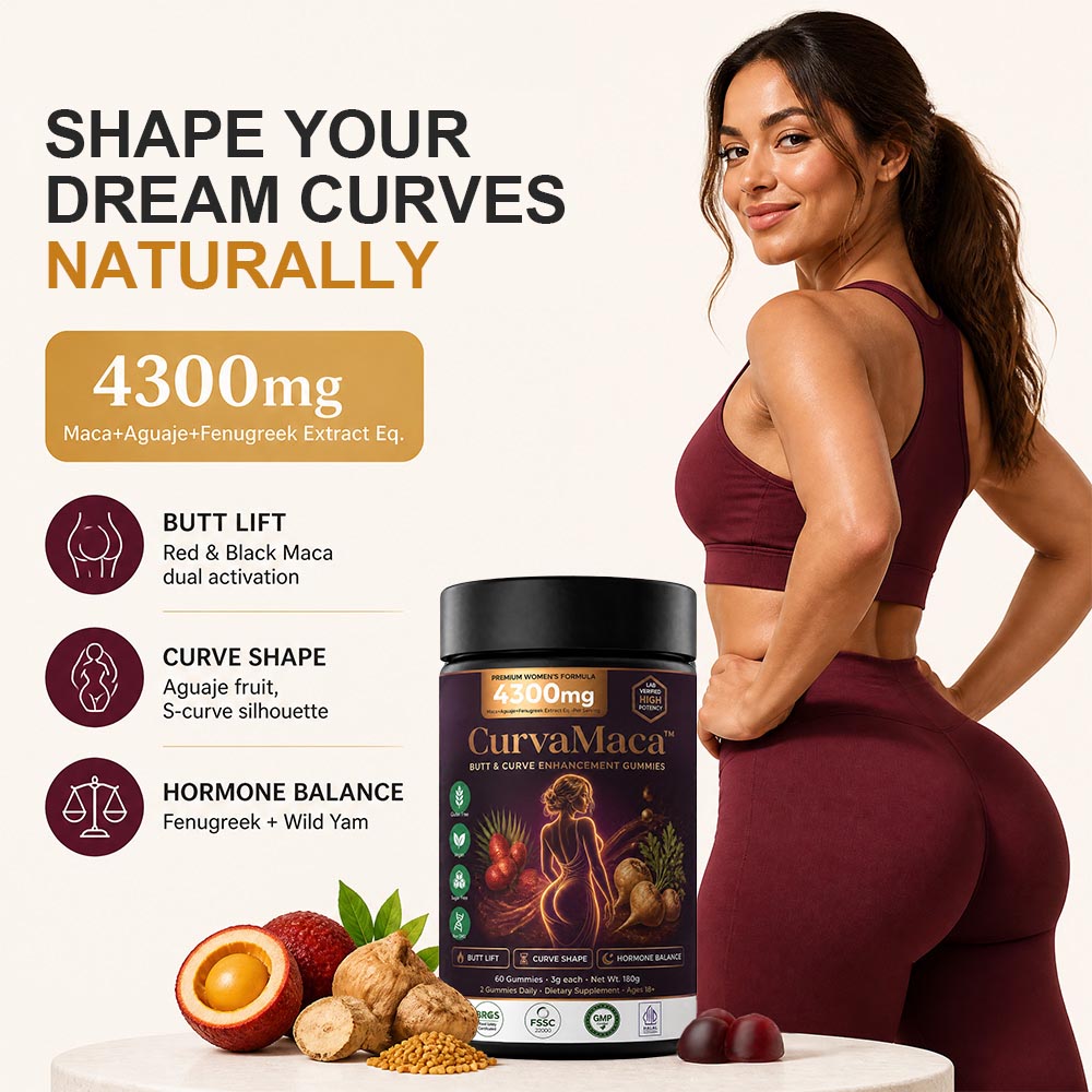 Private Label Maca Gummy for Butt Enhancement Low MOQ Custom Supplement Manufacturing - Image 4