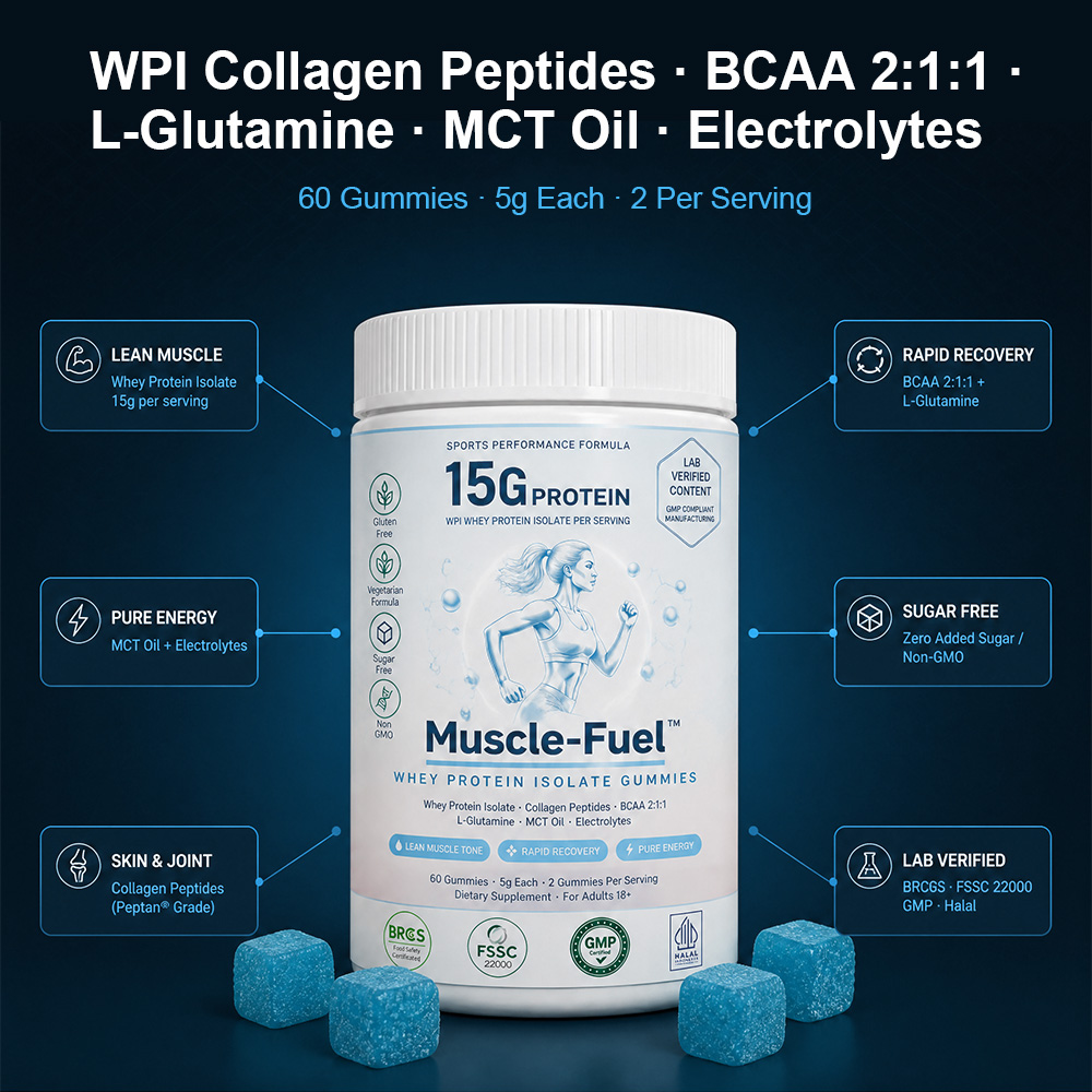 Bulk Collagen Peptides Protein Gummies Private Label | Custom Sports Supplement Contract Manufacturer - Image 4