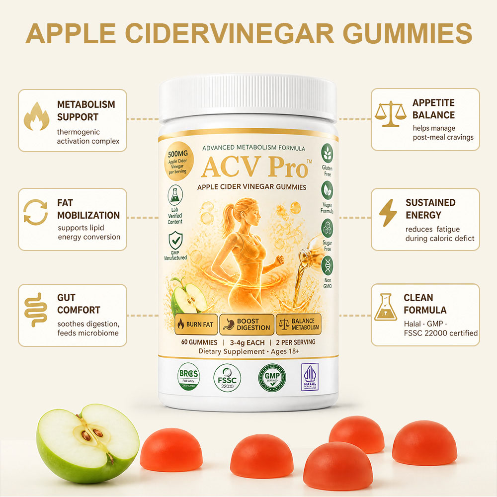 Private Label Active Peptide & ACV Gummies | Custom Formulation Diet Supplement OEM/ODM - Image 4