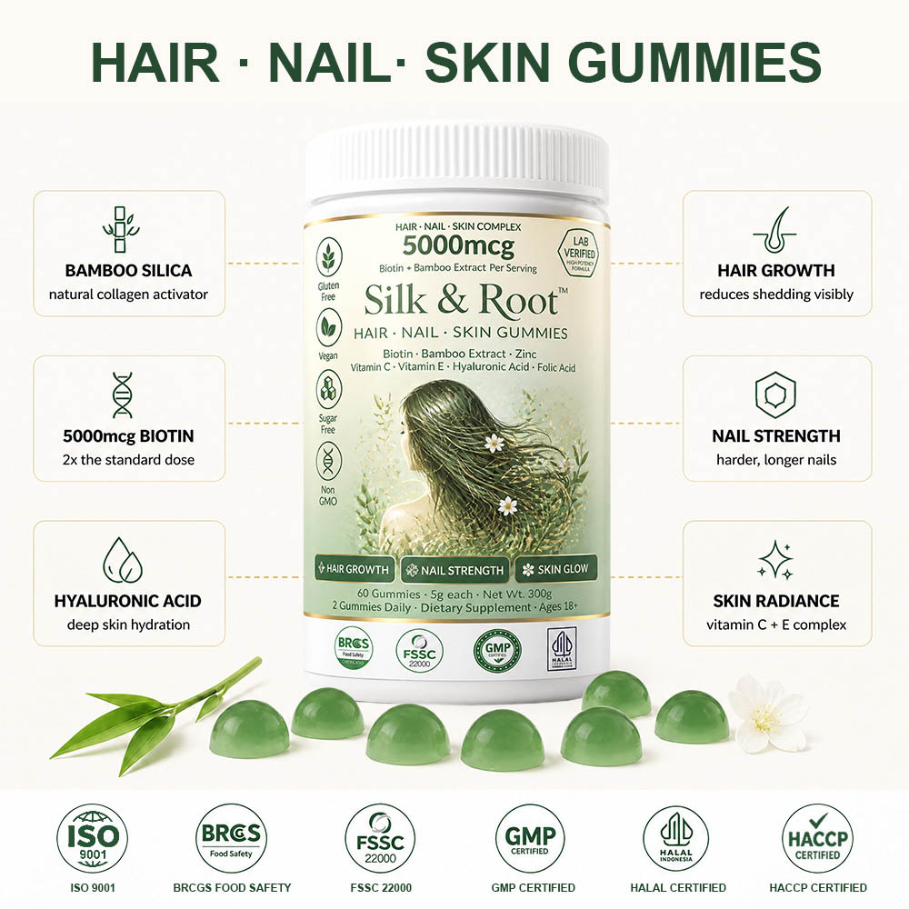 Private Label Biotin Hair Growth Gummies | Custom Skin Peptide Supplement OEM/ODM | Low MOQ Collagen Beauty - Image 4