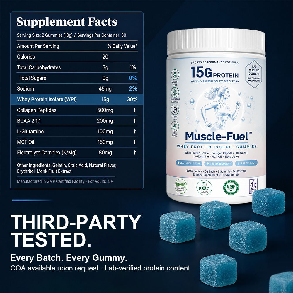 Bulk Collagen Peptides Protein Gummies Private Label | Custom Sports Supplement Contract Manufacturer - Image 6