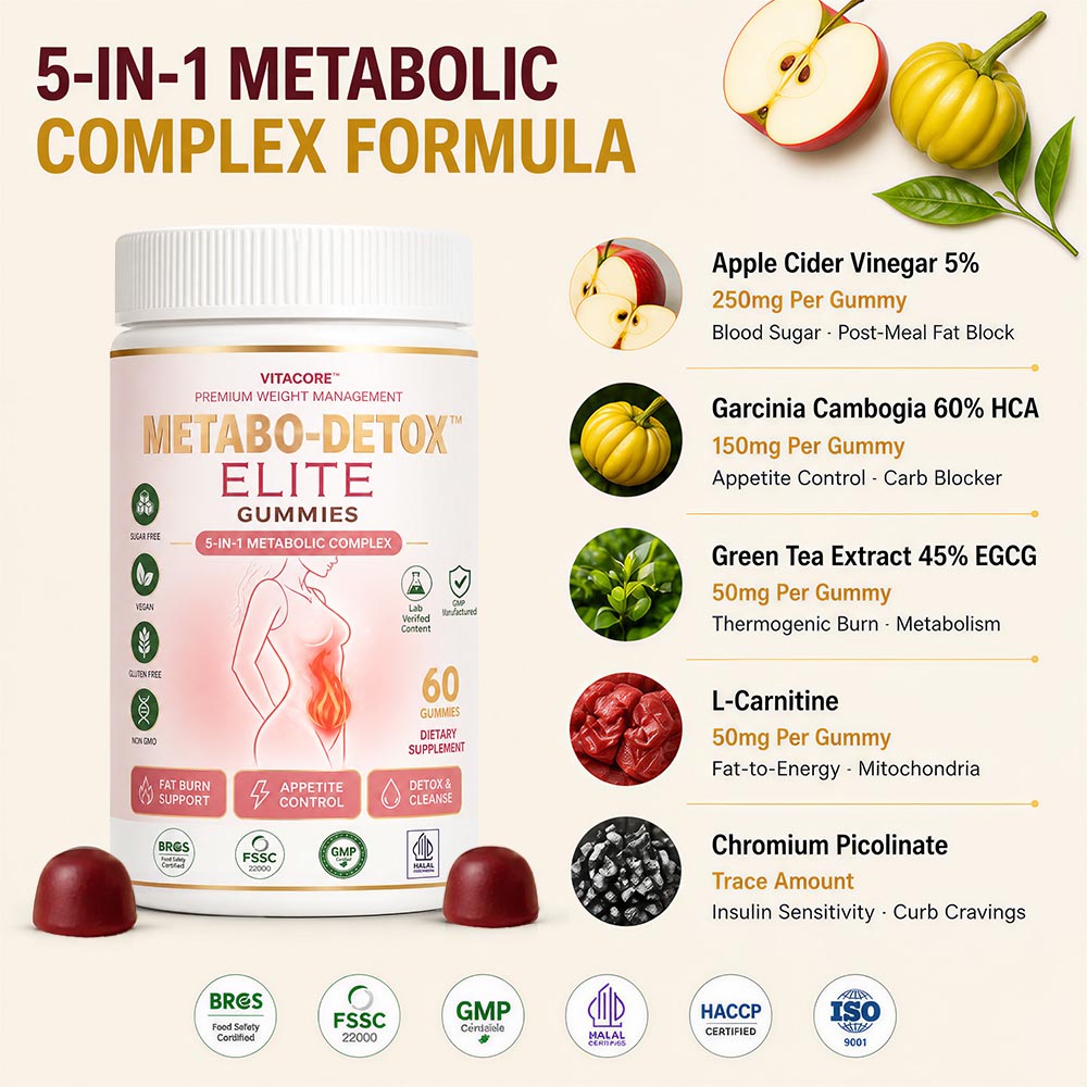 Private Label Apple Cider Vinegar Gummies | Weight Management OEM Metabolic Peptide Manufacturer - Image 6