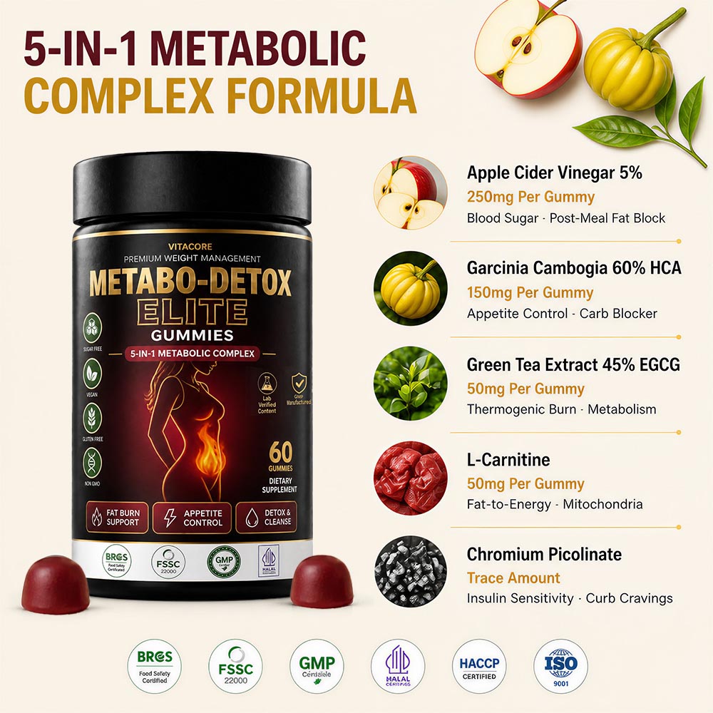 Private Label Apple Cider Vinegar Gummies | Weight Management Gummies OEM Metabolic Peptide Manufacturer - Image 6