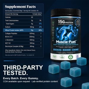 Private Label Collagen Peptides Whey Protein Gummies OEM | Custom Sports Supplement Manufacturing - Image 6