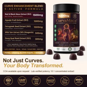 Private Label Maca Gummy for Butt Enhancement Low MOQ Custom Supplement Manufacturing - Image 7