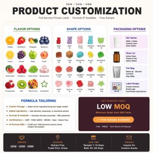 Private Label Apple Cider Vinegar Gummies | Weight Management Gummies OEM Metabolic Peptide Manufacturer - Image 7