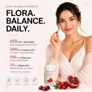 Private Label Women Probiotic Gummies Bulk | Custom Cranberry D-Mannose Supplement OEM/ODM - Image 6