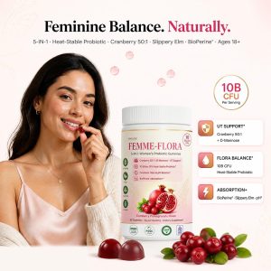 Private Label Women Probiotic Gummies Bulk | Custom Cranberry D-Mannose Supplement OEM/ODM - Image 7