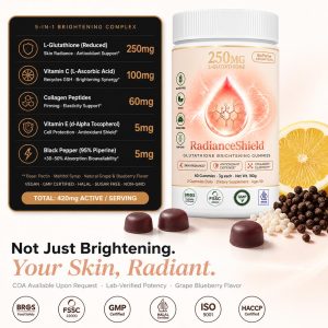 Bulk Glutathione Collagen Gummies Private Label | Custom Skin Brightening Supplement OEM/ODM - Image 8